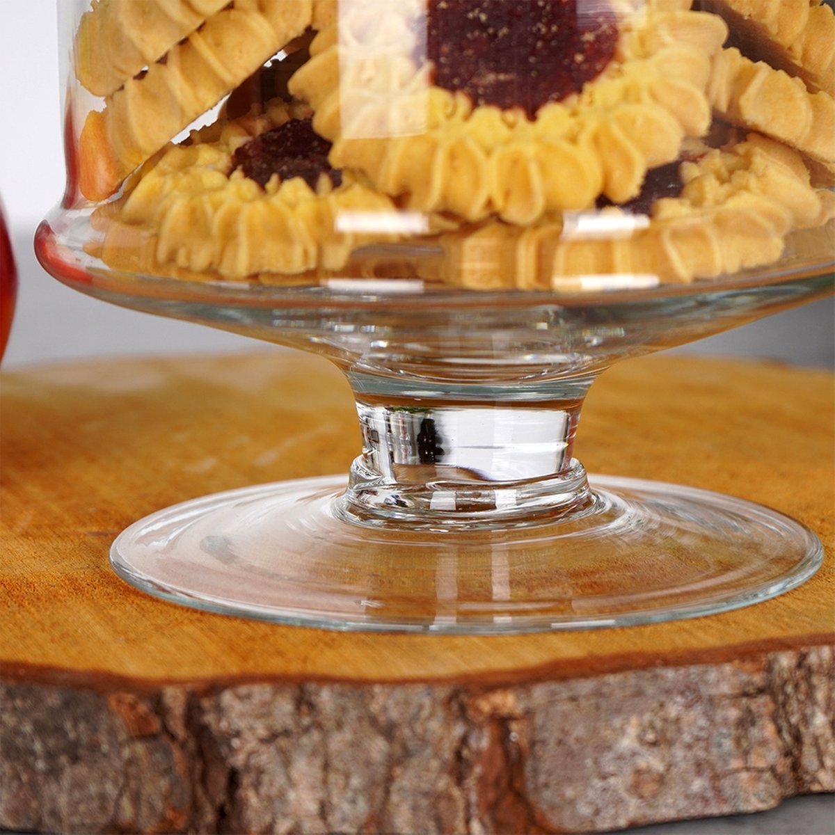 Cherchie - Glazen Snoeppot met Deksel (33 cm)