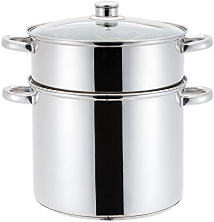Cherchie - Couscous-/Stoomkookpan - 3-in-1 - 22 cm - 8 Liter