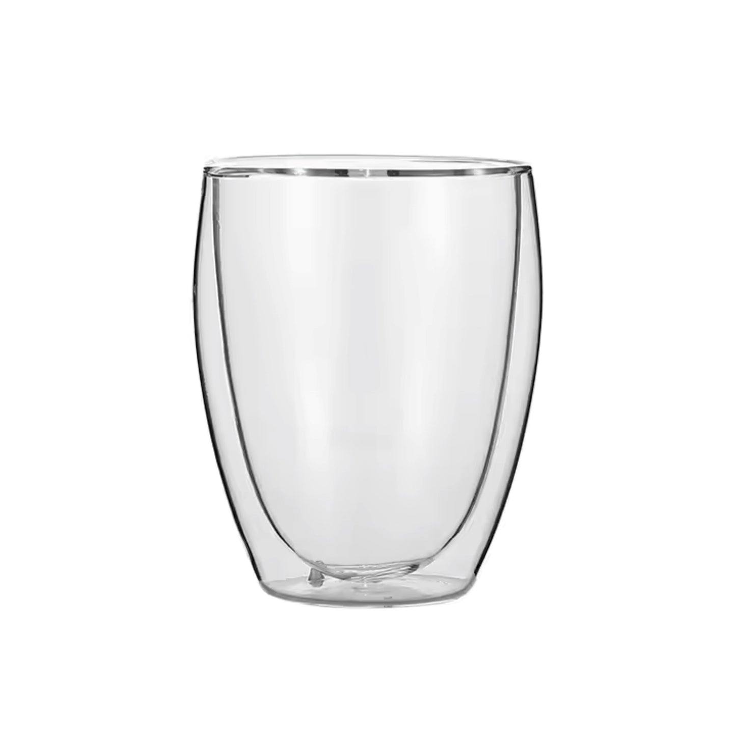 Cherchie - 8 stuks dubbelwandige glazen - geschikt voor verschillende soorten koffie- Set van 8 ( 350 ml)