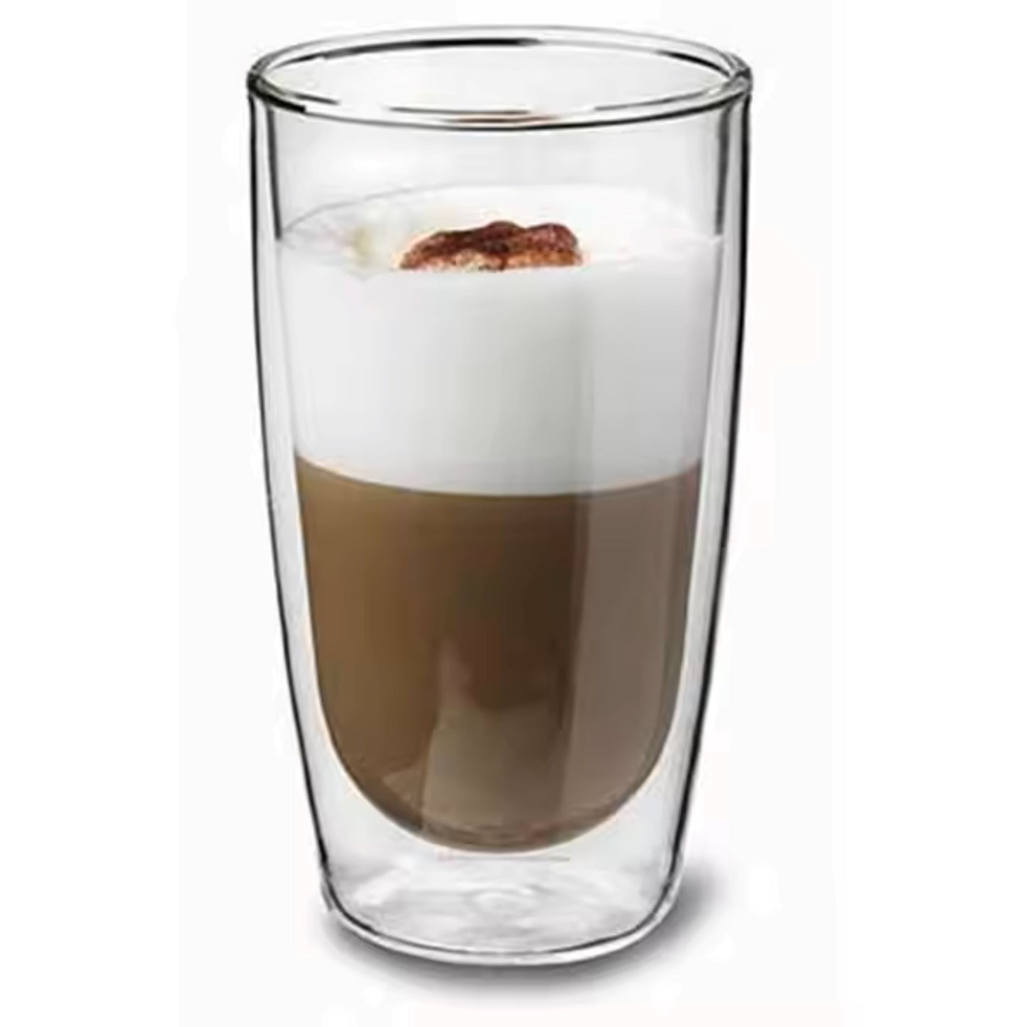 Cherchie - 6 stuks dubbelwandige glazen - geschikt voor verschillende soorten koffie- Set van 6 ( 450 ml)