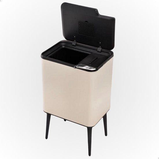 Cherchie Prullenbak op Pootjes - 33+3L - Cream