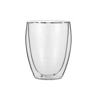 TuttoBello - 6 stuks dubbelwandige glazen - geschikt voor verschillende soorten koffie- Set van 6 ( 350 ml) - Cherchie