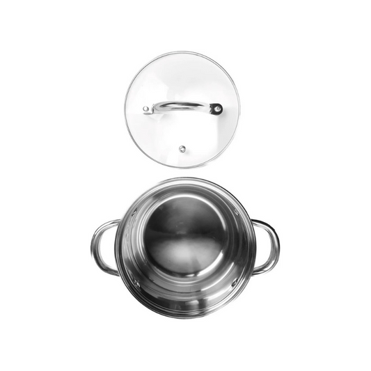 Cherchie Kleine Kookpan met Deksel - 20 cm