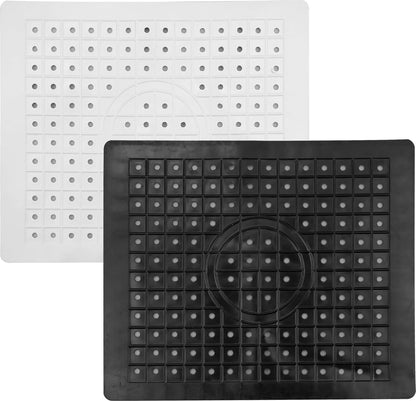 Cherchie Gootsteenmat Wit - 31x26 cm - Siliconen