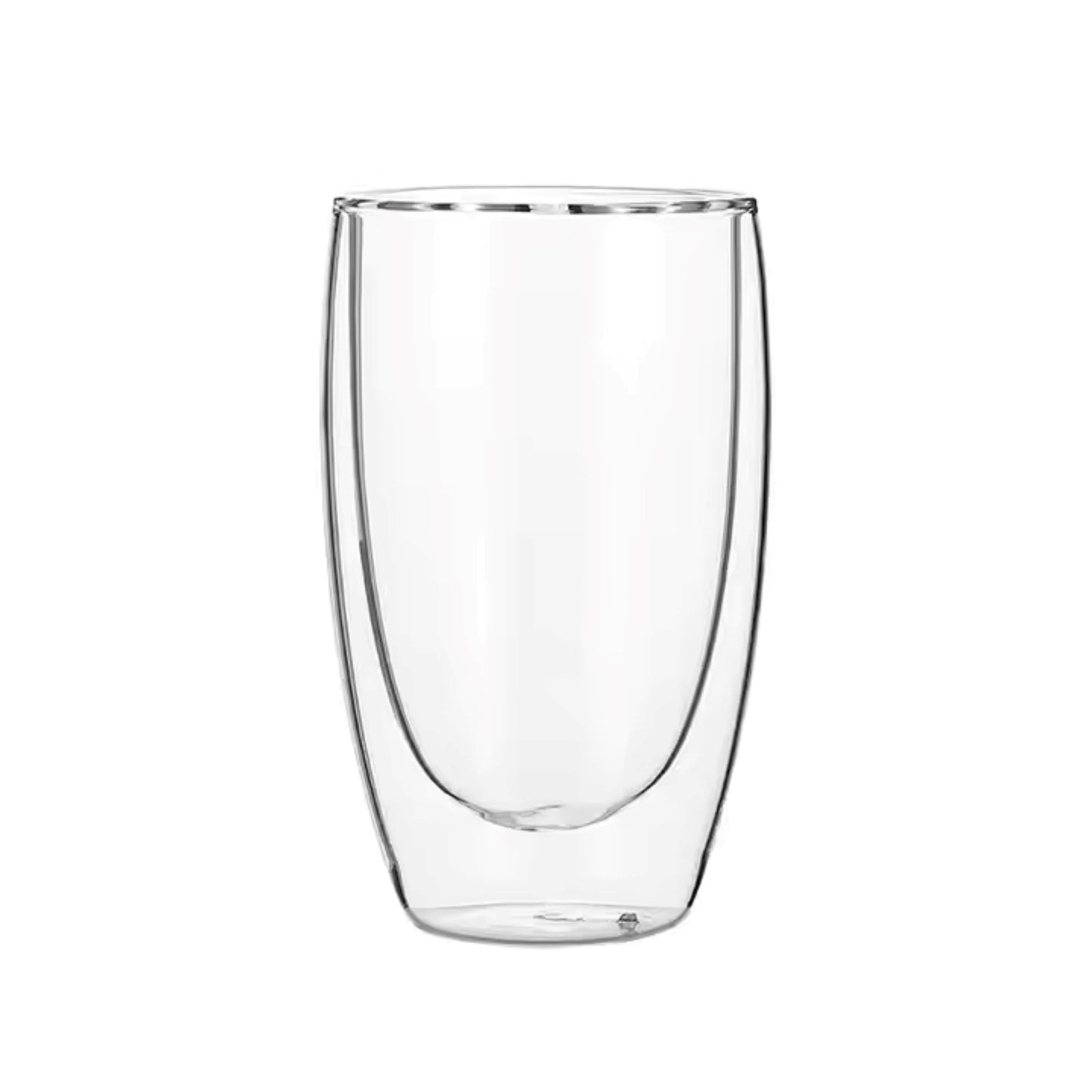 Cherchie - 2 stuks dubbelwandige glazen - geschikt voor verschillende soorten koffie- Set van 2 ( 450 ml)