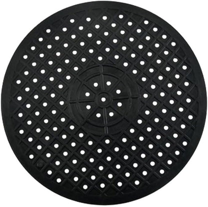 Cherchie Gootsteenmat Wit - 31 cm - Rond - Siliconen Gootsteen Mat: