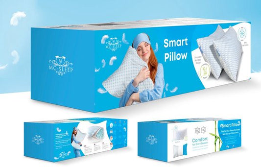 Comfort Smart Pillow - 60x70 - Hoofdkussen Nekklachten - Slaapkussen - Verkoelend hoofdkussen