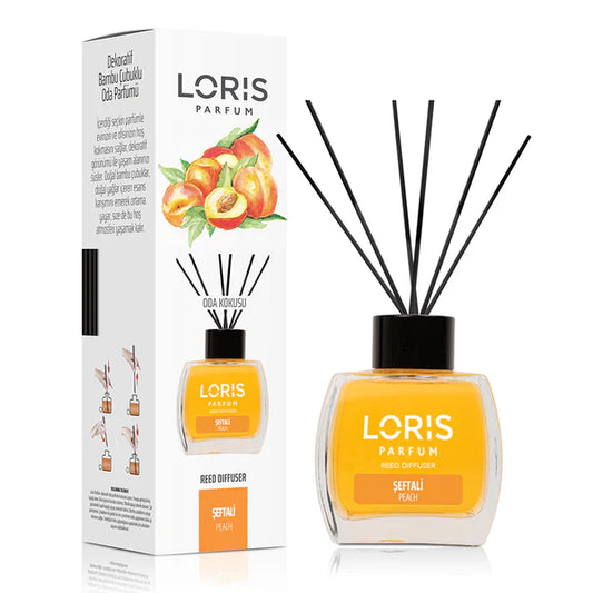 LORIS Parfum - Geurstokjes - Huisgeur -Tango in Mango   - 120ml