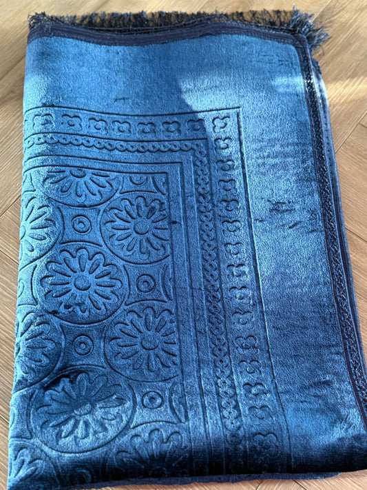 Cherhcie Zacht Gebedskleed - Seccade Blauw