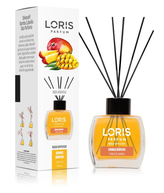 LORIS - Parfum - Geurstokjes - Huisgeur - Huisparfum - Melon - 120ml